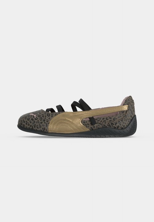 PUMA SPEEDCAT LEOGIRL UNISEX - Ankle strap ballerina shoes - matte bronze/gold-coloured — photo 2