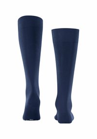 FALKE LUFTHANSA ENERGIZING COTTON - Calzettoni - deep blue