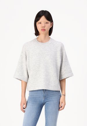 ONLY ONLSIMONI - Jersey de punto - light grey melange