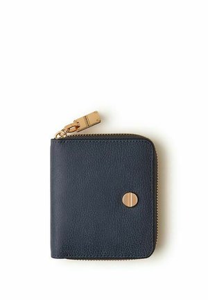 Borbonese SMALL ZIP-AROUND WALLET - Portefeuille - blue