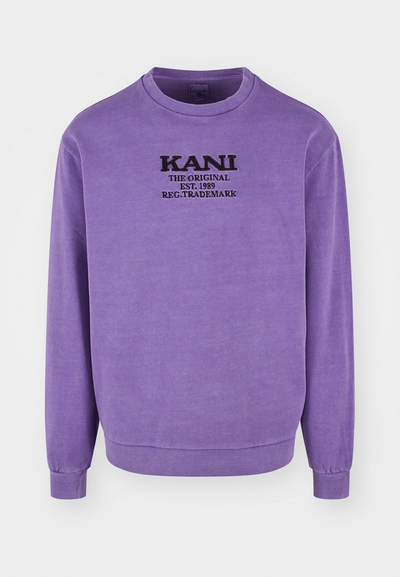 Karl Kani UNISEXRETRO WASHED CREW - Sweatshirt - lilac - Zalando.co.uk