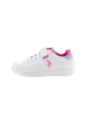 Sneakers - white fuchsia