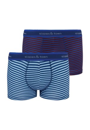 2 PACK - Culotte - lighht blue burgundy