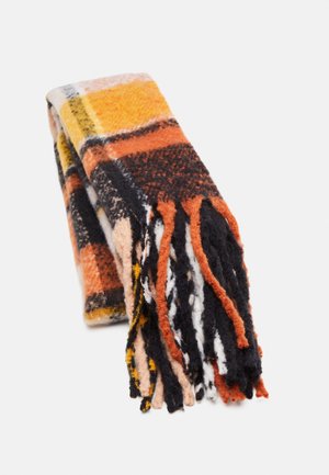 Scarf - black/orange/yellow