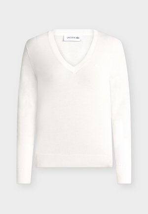 Lacoste, Πουλόβερ - white