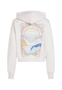 Sweat Zippé Femme O'Neill, Blanc, Polyester, Taille 8 (M), Très Bon état