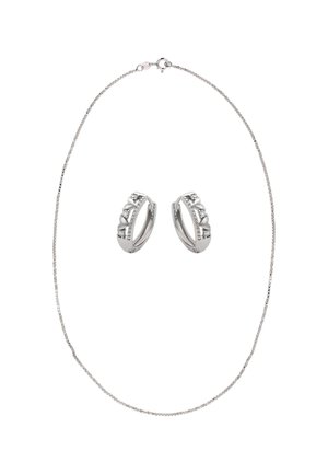 SET - Øreringe - silver-coloured