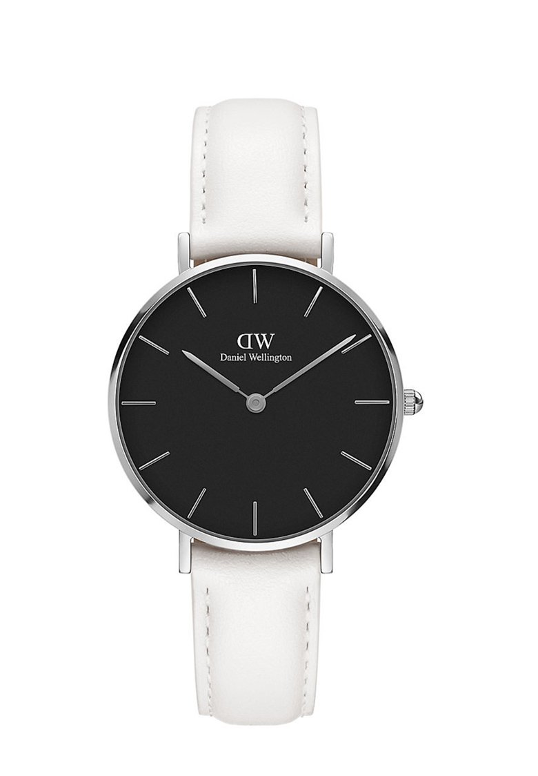 Daniel Wellington - PETITE BONDI  - Rannekello - white/black, Suurenna