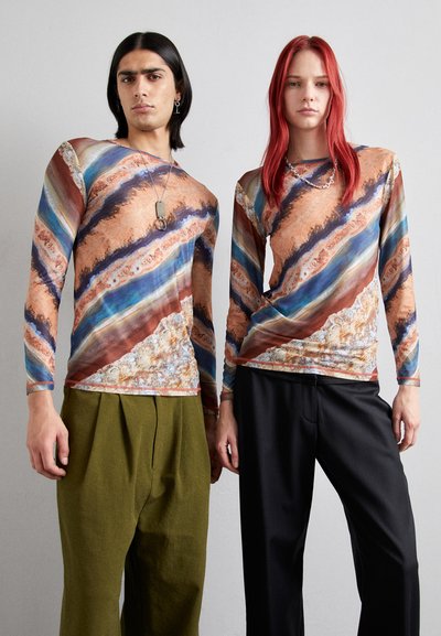 HOUSE OF JAFFA DEAD SEA POWER UNISEX - Long sleeved top - orange