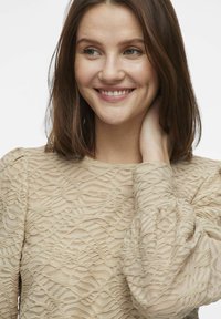 VILA O-NECK - Blouse - feather gray
