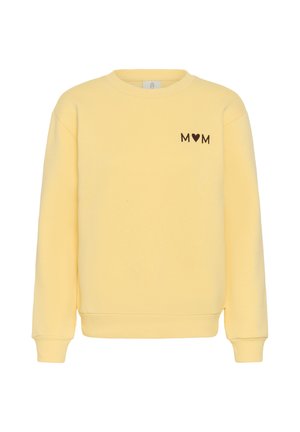 Kaffe, Sweatshirt - sunlight brown emb.