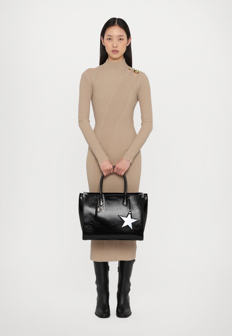 Kooples Emily Croco Noir Croco Sac Main The Kooples The Kooples Handbag  Black Zalando