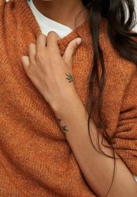 Mango Jersey de punto - orange