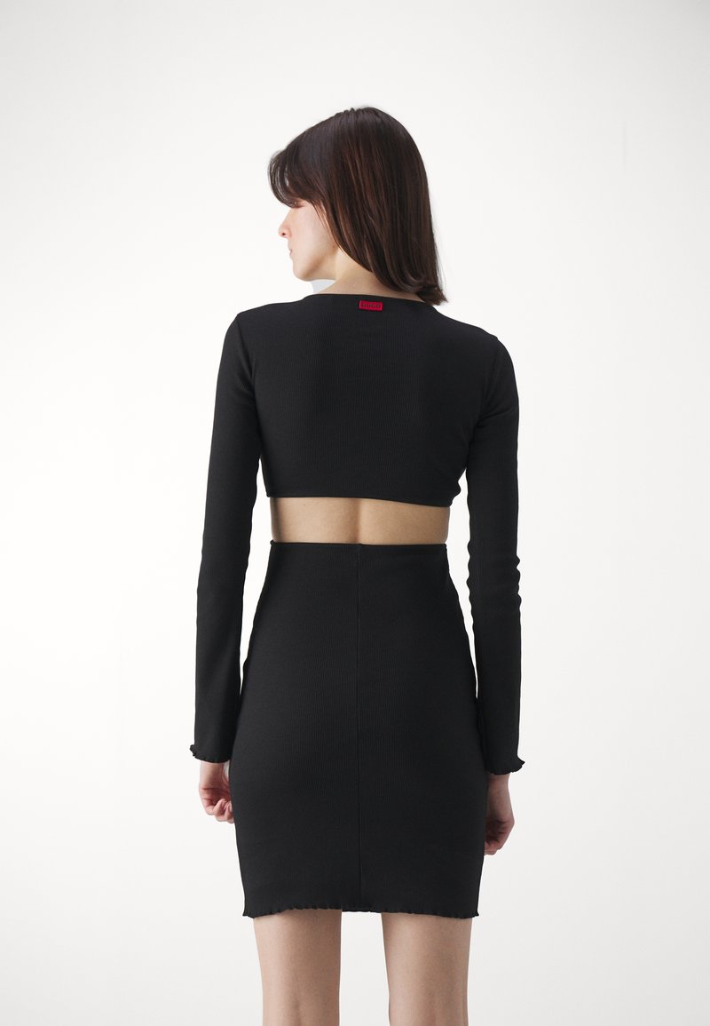Tranquillo Jersey-Kleid S/S geraffter Ausschnitt - Jurk Dames online kopen