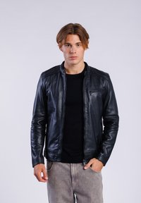 Freaky Nation - LUCKY JIM-NYV - Leather jacket - black Thumbnail Image 1