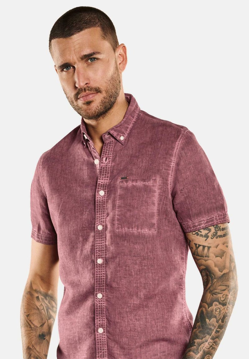 Herren Freizeithemden | Emilio Adani MIT LEINEN ANTEIL Hemd rot - YV36756 Herren Freizeithemden | Emilio Adani MIT LEINEN ANTEIL Hemd rot - YV36756