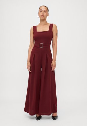 ASH BELT  - Jumpsuit - berry wine