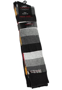 Yenita 3 PAAR MIT BLOCKSTREIFEN - Calzettoni - bunt