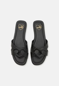 Love Moschino FILLED HEART - Pantoletai - nero
