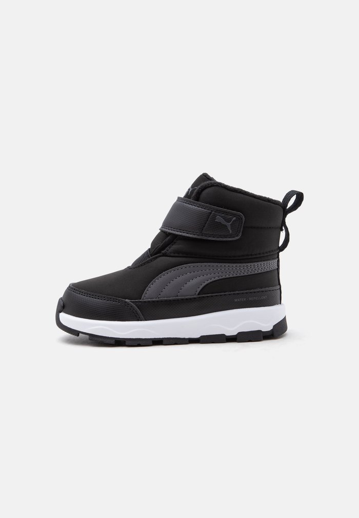 PUMA EVOLVE LITE UNISEX - Winter boots - black/dusky gray/white