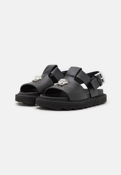 Versace Σανδάλια - black/palladium