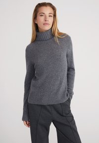 Style Republic KASCH-MIR TURTLENECK - REGULAR - Strickpullover - grey melange