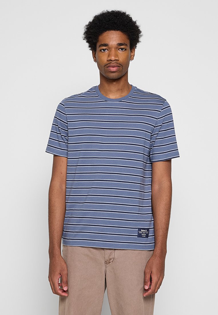 Barbour T-shirt print blauw Barbour T-shirt print blauw