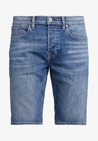Pepe Jeans RELAXED SHORT MW - Short en jean - denim/écru Pepe Jeans RELAXED SHORT MW - Short en jean - denim/écru