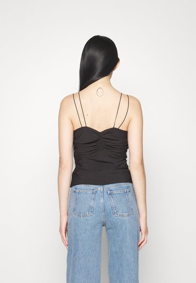 DESIGNERS REMIX EXCLUSIVE VALERIE CAMI - Top - black