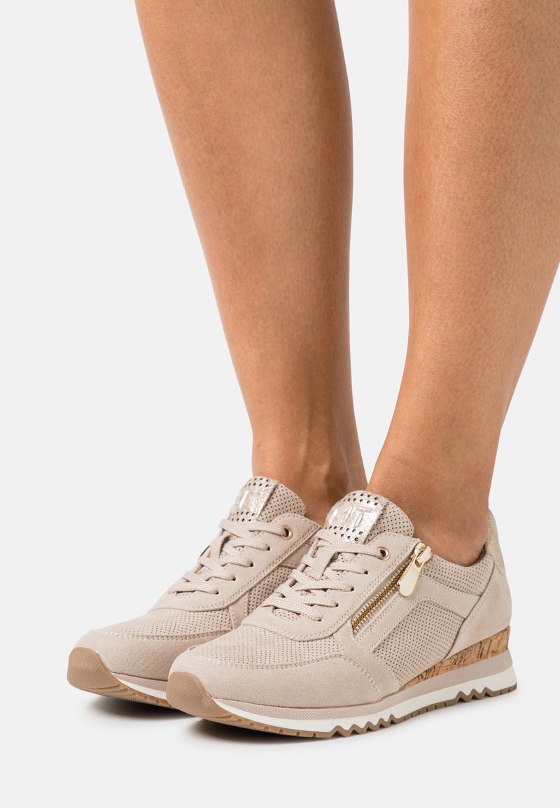 navy marco tozzi trainers
