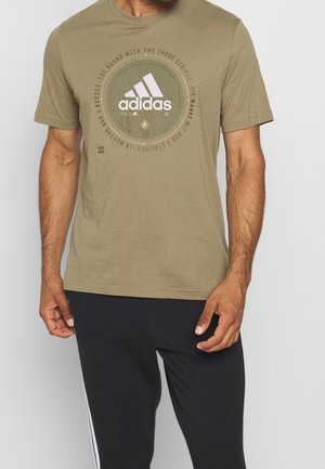 Camiseta estampada - anthracite