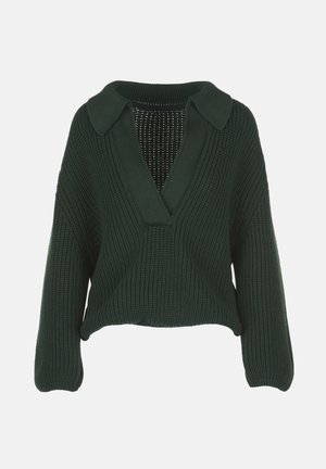 MEDIN - Tops ar garām piedurknēm - verde