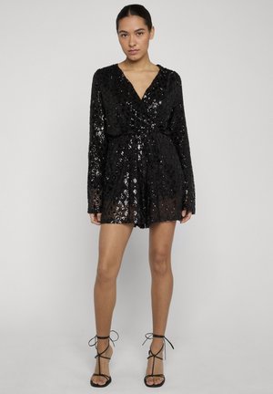 GLITTER - Jumpsuit - black glitter