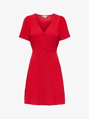 ONLY ONLLUCA KURZES - Nappali ruha - barbados cherry