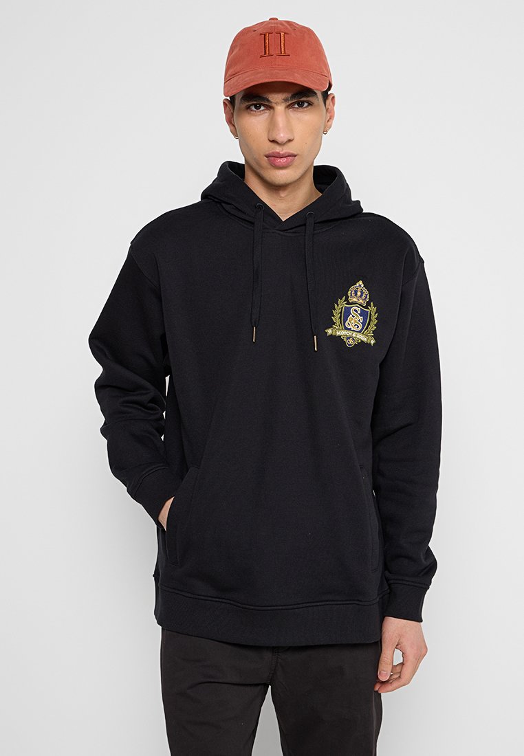 Scotch & Soda Hoodie zwart Scotch & Soda Hoodie zwart
