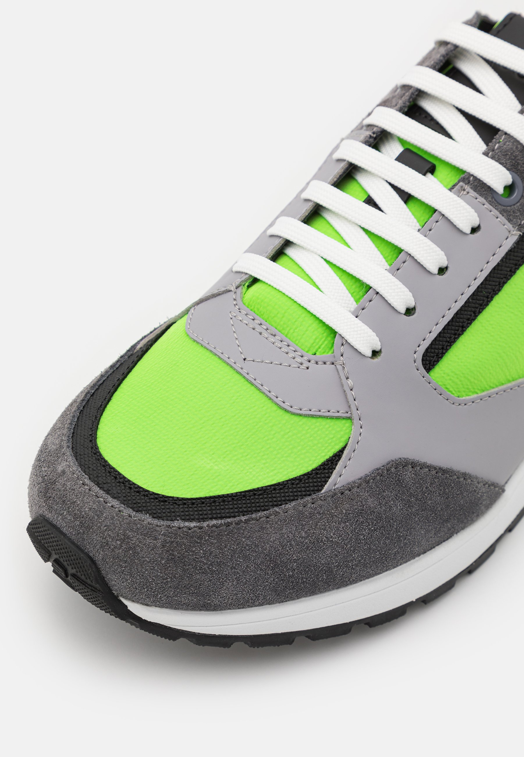 bright green trainers