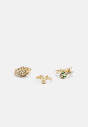 PCSNAKE 3 PACK - Anello - gold-coloured