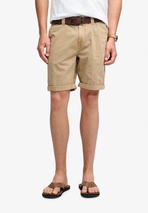 Superdry & Co, SUPERDRY UTILITY CHINO SHORTS.. - Shorts - overcast beige