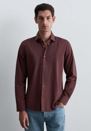 Scalpers, SCALPERS SCSEATLE K SHIRT - Camisa - burgundy
