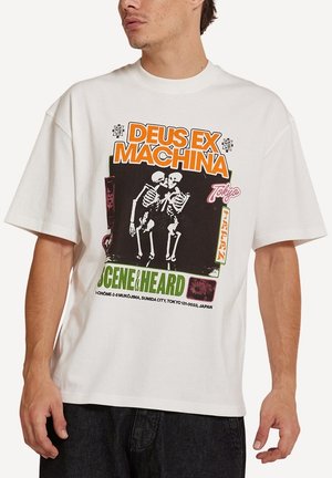 TAKOYAKI - T-shirt con stampa - vintage white