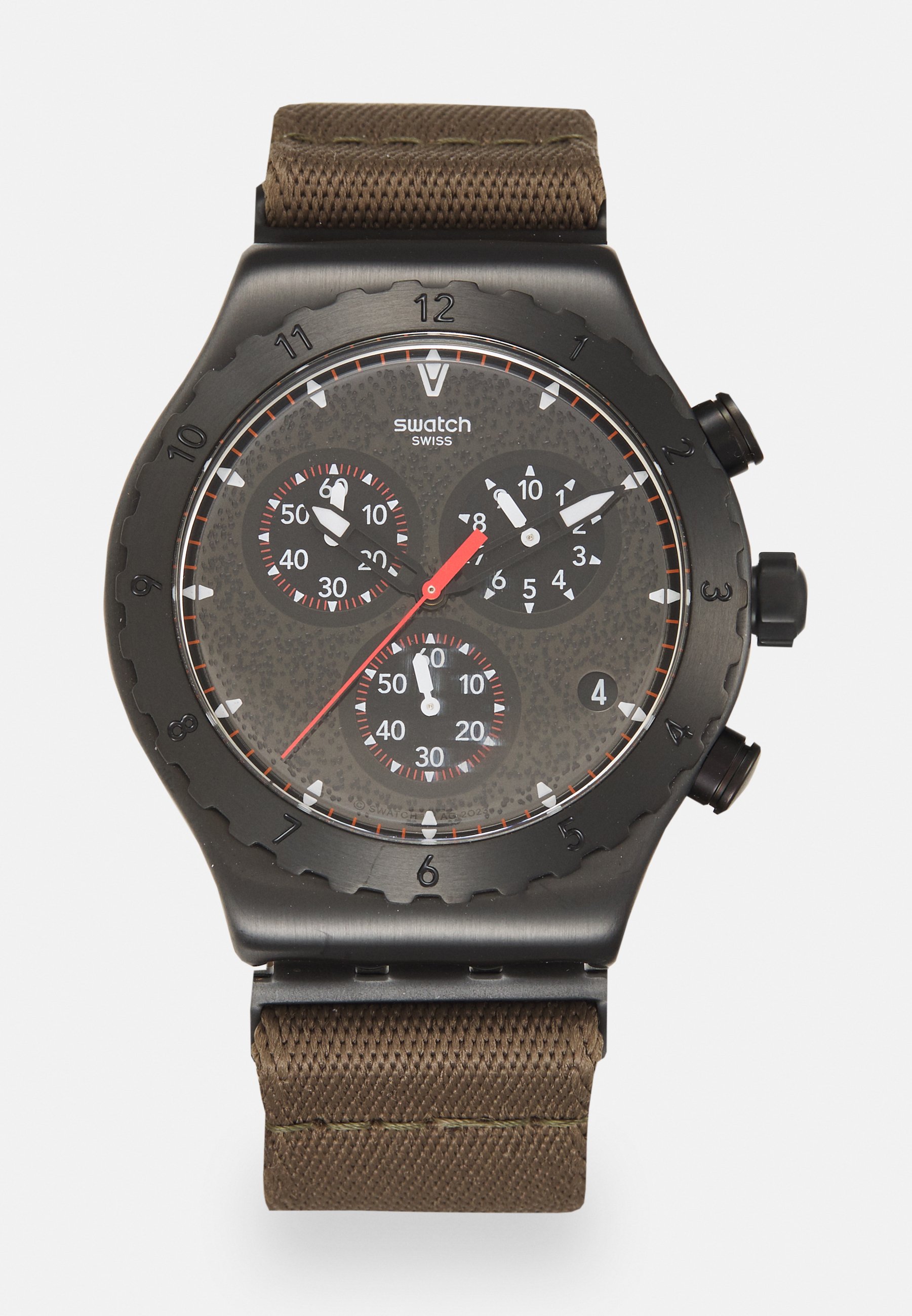 Swatch BY THE BONFIRE - Chronograph watch - dark green - Zalando