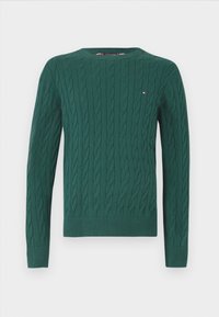 CLASSIC CABLE CREW NECK - Pullover - ornamental green