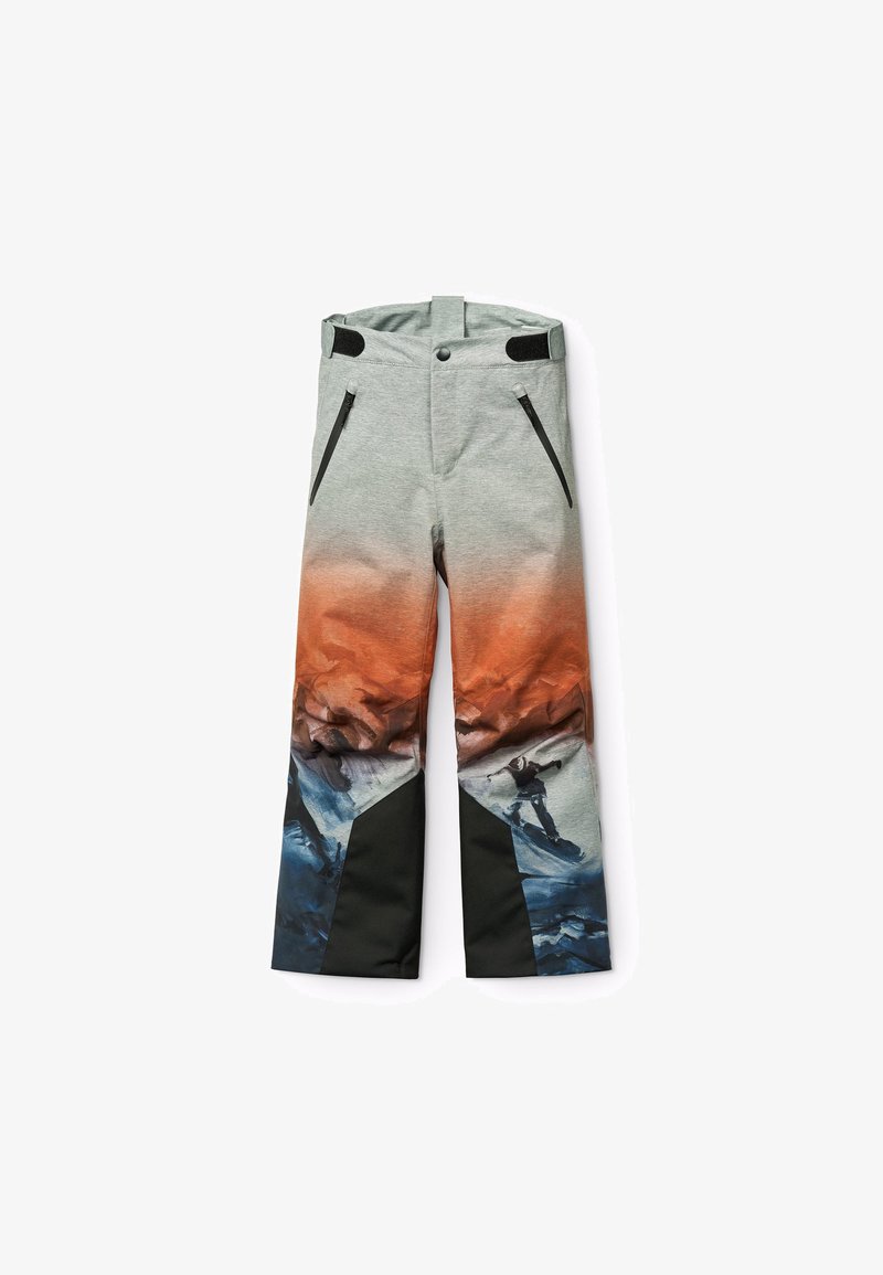 Molo JUMP PRO SKIWEAR PANTS - Sniega bikses - orange/grey