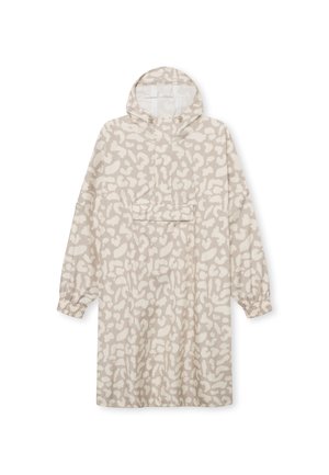 Larkson, LARKSON REGENPONCHO LYKKE UNISEX - Parka - sand cream leo