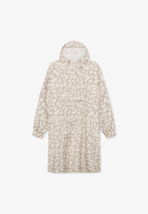Larkson, LARKSON REGENPONCHO LYKKE UNISEX - Parka - sand cream leo