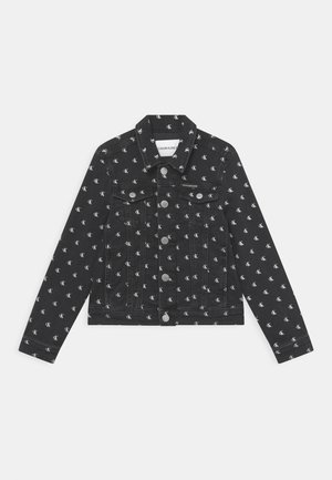 MINI MONOGRAM JACKET - Farkkutakki - black
