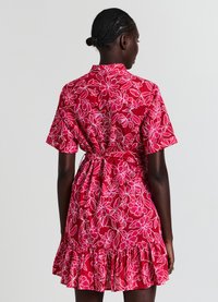 Calliope FANTASIA CON BALZA - Day dress - var rosso