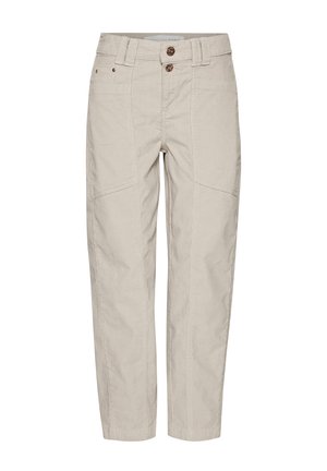 Street One Studio, BARREL LEG HOSE AUS CORD IM LOOSE FIT - Pantalon classique - dark creamed sand