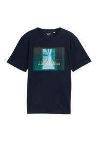 Printtipaita - sky captain blue