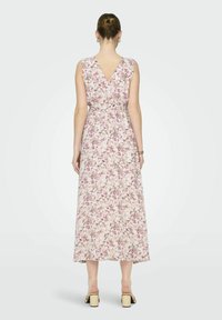 ONLY MATERNITY NORMAL GESCHNITTEN V-AUSSCHNITT  - Maxi šaty - rose smoke